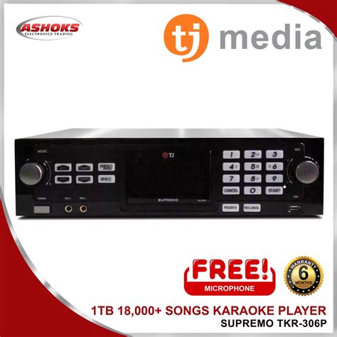 TJ Media TKR 306P Supremo / 1TB Hard Disk .